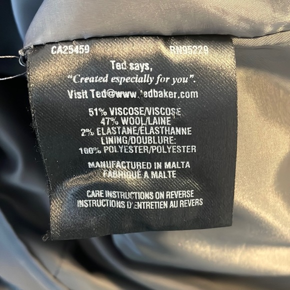 Ted Baker London grey dress - Picture 7 of 8